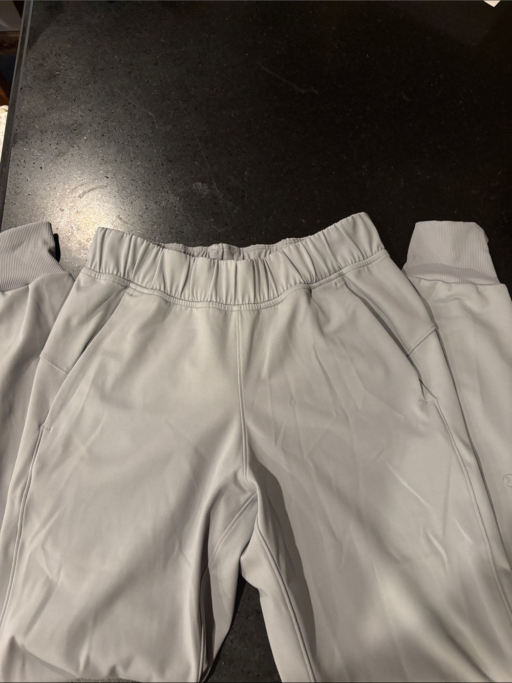 Lululemon Light Gray / Blue Performance Jogger Pants